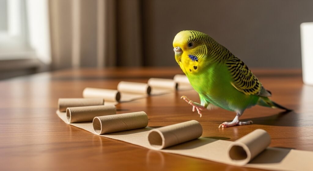 Enriquecimento ambiental barato: 10 erros comuns e como corrigir hoje (para periquito-australiano)