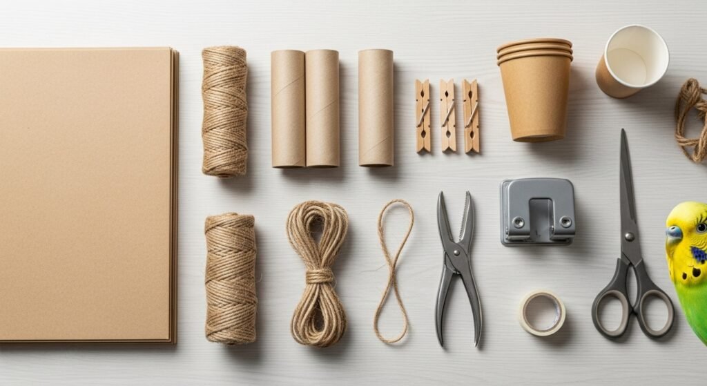 Enriquecimento ambiental barato: 10 erros comuns e como corrigir hoje (para periquito-australiano)