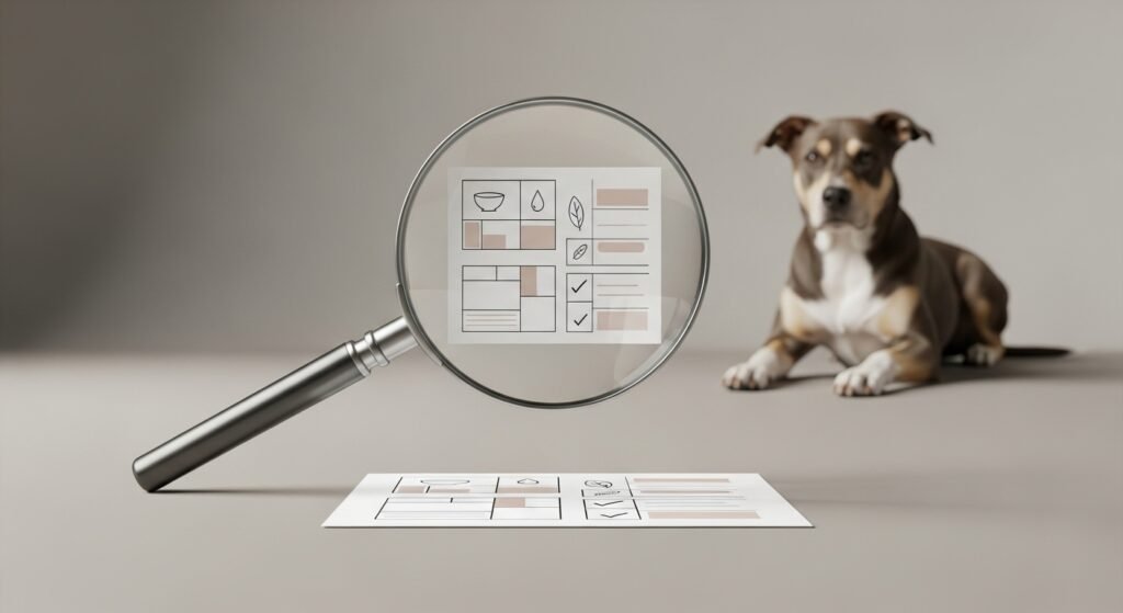Leitura de rótulos de ração: 9 passos para ler ingredientes sem cair em marketing