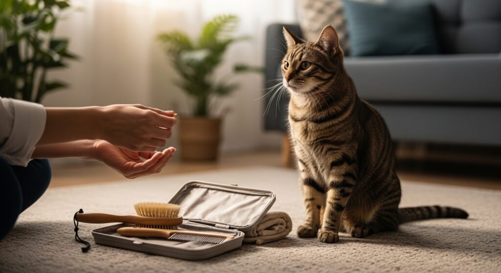 Higiene do gato: 9 passos para cuidar dos pelos e dar banho em casa sem estresse (guia para iniciantes)