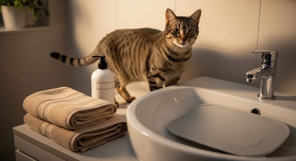 Higiene do gato: 9 passos para cuidar dos pelos e dar banho em casa sem estresse (guia para iniciantes)