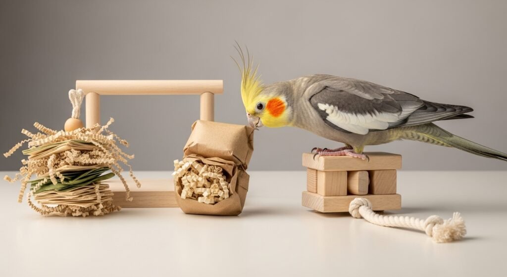 Acessórios para calopsita: 9 passos para escolher sem desperdício (guia completo para iniciantes)