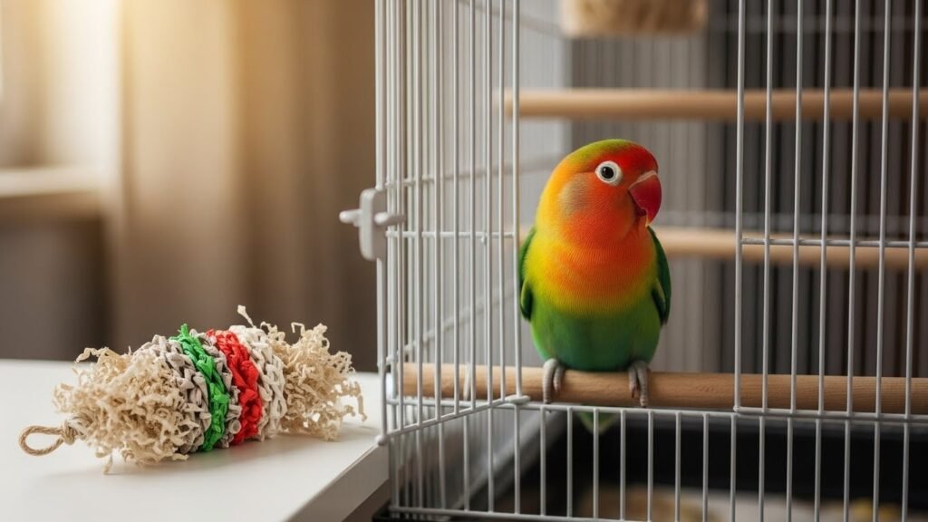 Acessórios para agapornis: 9 escolhas inteligentes para montar uma rotina manhã, tarde e noite (sem desperdício)