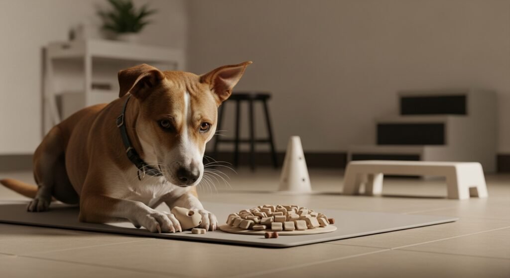 Enriquecimento ambiental: 12 ideias simples para gastar energia mental do seu cão (mesmo indoor)