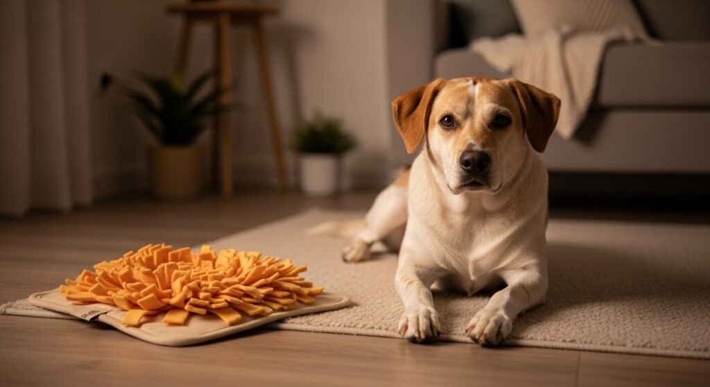 Jogos olfativos para cães: 10 ideias simples para gastar energia mental (sem complicação)