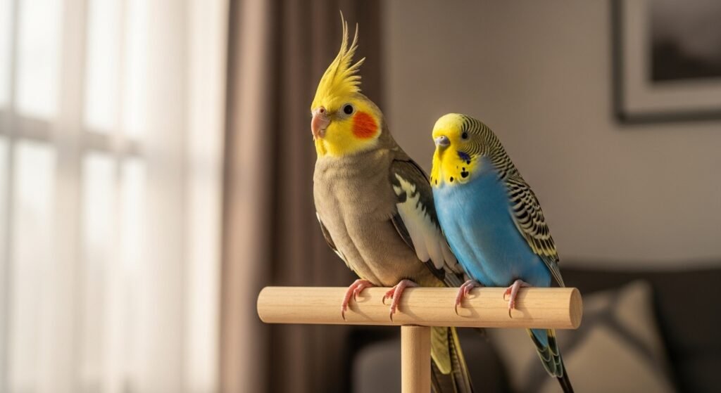 Brincadeiras estruturadas: 9 passos para criar uma rotina perfeita (do filhote ao idoso) para calopsita e periquito