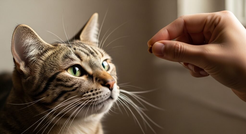 Treino de autocontrole: 7 exercícios práticos para reduzir a impulsividade do seu gato (porta, comida, visitas e passeio)