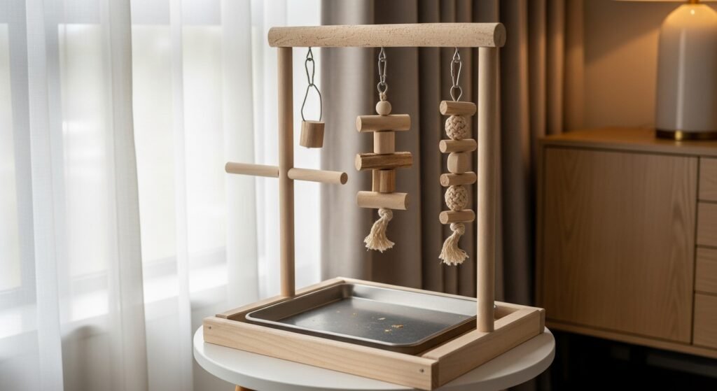 Cantinhos para calopsita: 7 zonas da casa para mais bem-estar (FAQ + passo a passo)