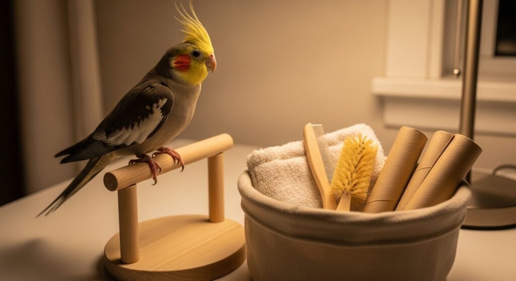 Cantinhos para calopsita: 7 zonas da casa para mais bem-estar (FAQ + passo a passo)