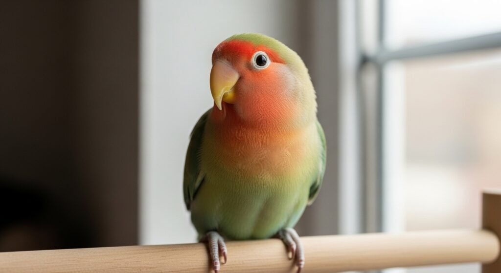 Ansiedade de separação: 9 ajustes de rotina para seu agapornis ficar mais tranquilo (manhã, tarde e noite)