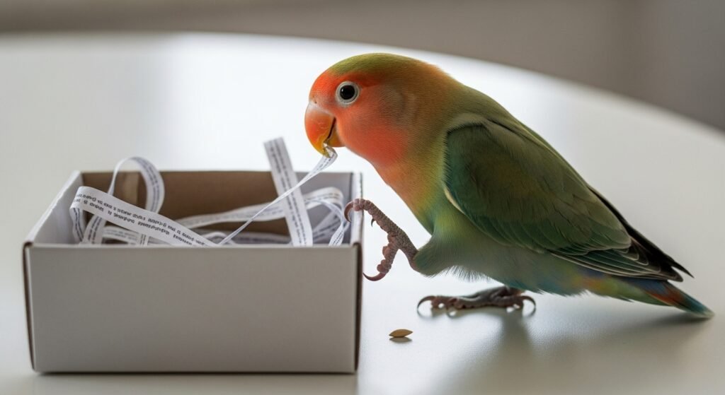 Ansiedade de separação: 9 ajustes de rotina para seu agapornis ficar mais tranquilo (manhã, tarde e noite)