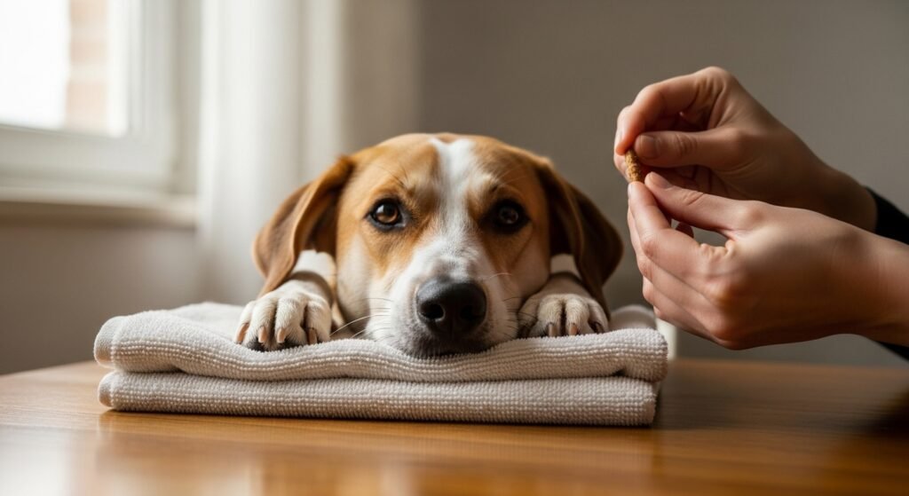 Treino cooperativo com cão: 7 passos para higiene e manejo sem estresse (escova, banho, unhas e transporte)