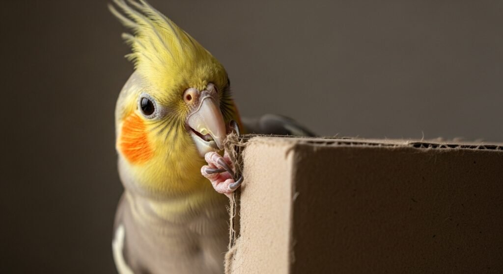 Enriquecimento para calopsita: 10 ideias simples para gastar energia mental (com rotina e treino)